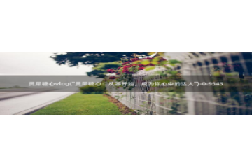 糖心vlog有哪些片：灵犀糖心vlog(\