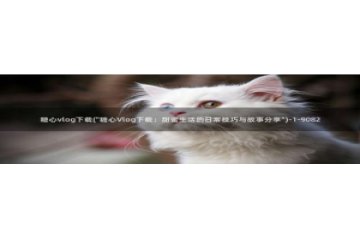 国产糖心vlog柚子猫：糖心vlog下载(\