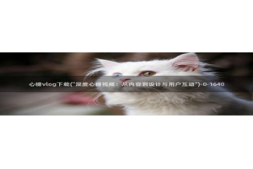 糖心vlog你懂的：心糖vlog下载(\